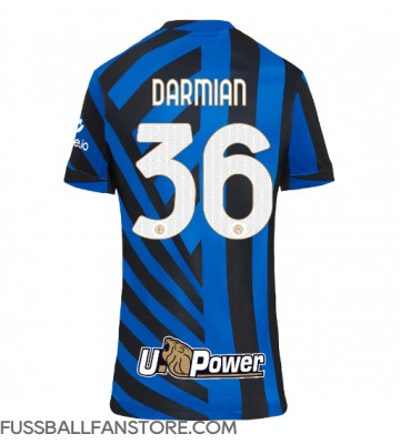 Inter Milan Matteo Darmian #36 Replik Heimtrikot Damen 2024-25 Kurzarm